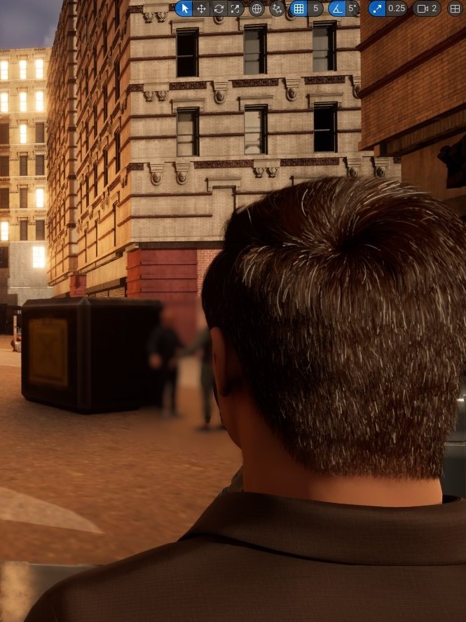 Developing non-player characters with AI